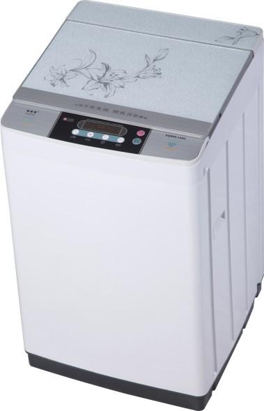 Red 8kg Top Load Automatic Washing Machine , High Capacity Top End Washing