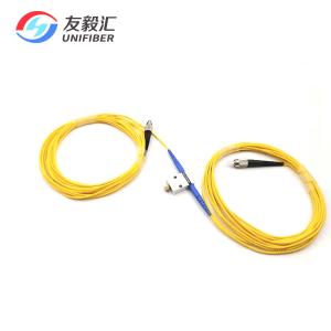 China FC UPC 200mW Fiber Optical Attenuator 1310/1550nm Single Mode Inline Variable supplier