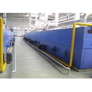 China Good Insulation Textile Finishing Machine Open Width Entry / Horizontal Rail supplier