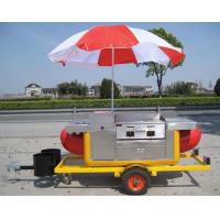 China Hot Dog Rack Cart Casual Snack Food Machinery Stainless Steel on sale