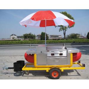 China Hot Dog Rack Cart Casual Snack Food Machinery Stainless Steel supplier