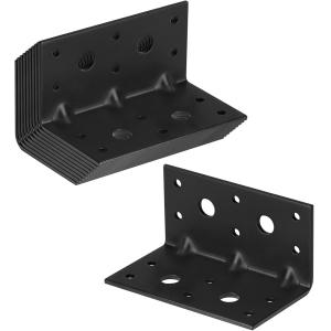 China En acier L, les supports à angle droit 2-1/8 x 2-1/8 x 4 pouces 90 degrés avec une côte renforcée supplier