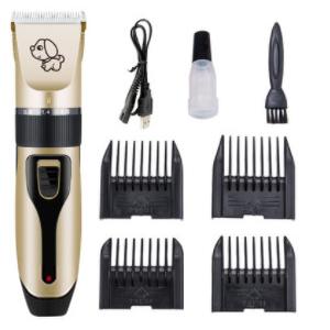 Rechargeable Pet Grooming Tool Noiseless Dog Hair Trimmer Clippers