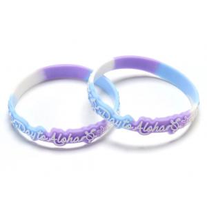 Glow In The Dark Rubber Bracelets Personalized Custom Sports Bracelets