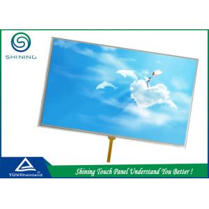 China LCD Module Car Touch Panel Resistive 4 Wire For Vehicle GPS Navigation supplier