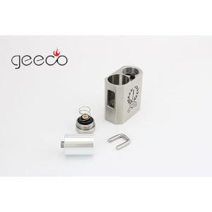 New arrival! Geeco mechanical box mod le brass phantus mini, Cherry wood box mod in ready stock