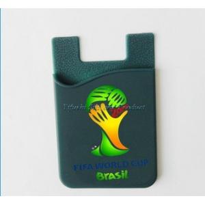 Colorful Name Card Holder,Silicone Smart Card Wallet For Smart Phone