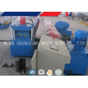 China Rolo automático completo do corrimão da estrada do rolo que forma o controle do Plc da máquina supplier