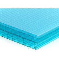 Insulated Translucent Polycarbonate Sheet  / Panels , Multiwall Polycarbonate Panels