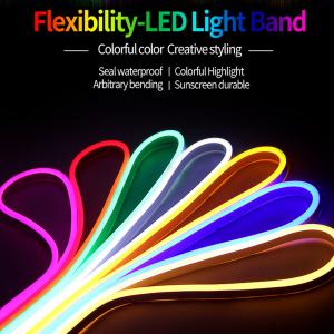 China Dc 12v 600leds 6*12mm PVC Neon LED Strip Light Waterproof Flexible LED Light Strip supplier