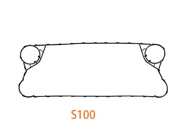 70ショアA硬度およびFDA認証付きプレート式熱交換器ガスケット設計