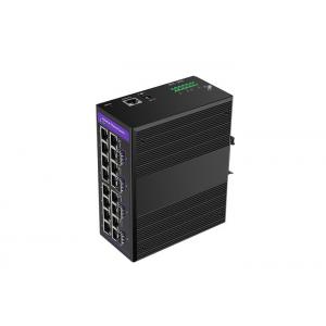 China Managed Gigabit Industrial Switch ,16x10/100/1000Base-TX + 2xGbE Combo supplier