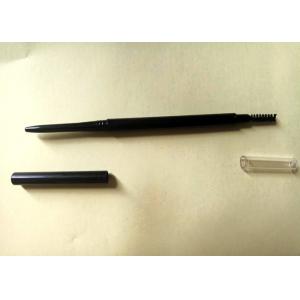 China ABS Plastic Waterproof Lip Liner With A Brush , UV Coating Pink Lip Liner supplier