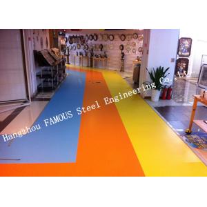 Heterogenous Equivalent Outdoors Vinyl Laminate Flooring Roll Sports Flooring PVC Plastic Composite Material