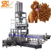 China Gas Diesel Heating Dog Food Extruder Machine 240-320kg/Hr on sale