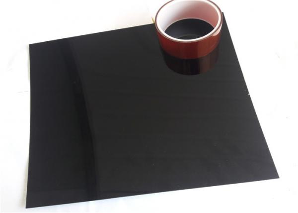 Black Color Aluminum Sheet Metal , Pe Coating Polished Aluminum Plate Uv