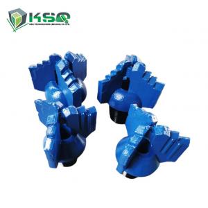 China Rotary Drill Bits With 10 Inch 3 Wings Blades Tungsten Carbide Step Chevron Drag Bit With API 3 1/2 REG Pin Thread supplier