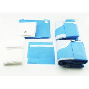 China Custom Disposable Surgical Packs Patient Drapes Dental Tooth With Rubber Gloves supplier