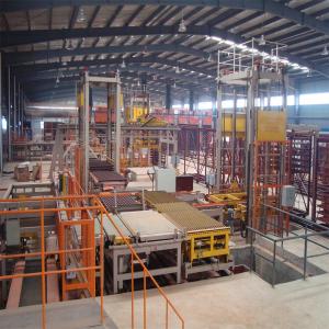 Length 150m-170M Red Brick Manufacturing Plant Clay Block Making Plant  Twice Setting System