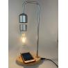 China Magnetic levitation lamp bulb led light with wireless charing for iphone cellphone wholesale