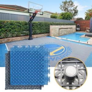 Tartan PP Outdoor Sports Tiles for Basketball Skating Table Tennis Volleyball Court