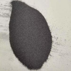 High Purity Black Carborundum Steel Making Lapping Brilliant Black Rust Cleaning