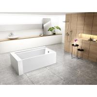 China High Gloss Acrylic Skirt Bathtub JNDAPR-DT2582 Alkali Free Pure Sanitary Grade on sale