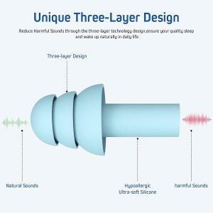 Swimming Noise Cancelling Corded Disposable Ear Plugs OEM ODM