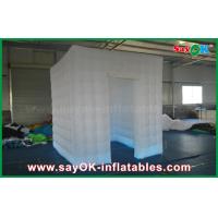 China Advertising Booth Displays White Props Inflatable Photo Booth / Photobooth Props Frame Cube Tent on sale