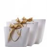 Laminated Kraft Paper Shopping Bags , Customized Paper Gift Bags With Handles