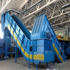 High Efficiency Slat Chain Conveyor Machine Iron Materials 1200-2600mm Width