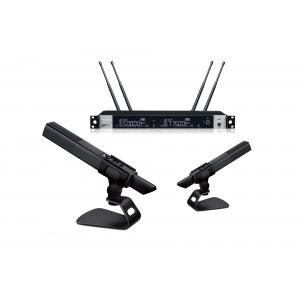 2CH DSP Wireless Conference Room Microphone System Tube Discussion Desktop
