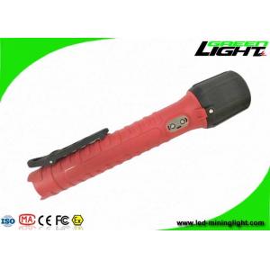 China 1300Lum Rechargeable Led Flashlight 25000Lux GL-T666 IP68 15hrs Long Working Time supplier