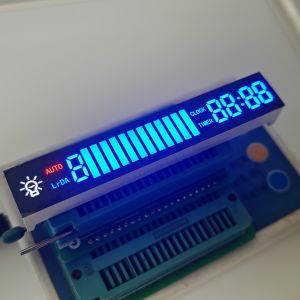 China Bright Blue/White/Red Custom 7 Segment LED Display For Kitchen Hood supplier