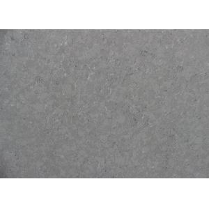 Polished Artificial Marble Look Quartz Stone Countertops Grey Cut To Size Quartz Slabs