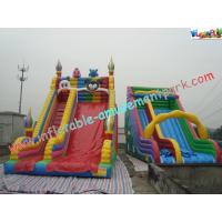 China Customized Clown  Rent Inflatable Slide , Inflatable Dry Slides on sale