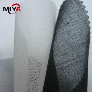 China Hard Plain Shirt Interlining Used Collars Cuffs C8505S HDPE Cotton supplier