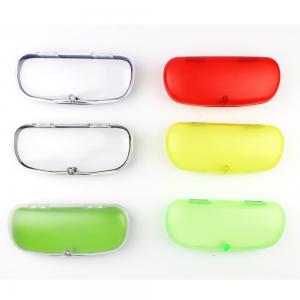 PP Material Clear Eyeglass Case Magnet Case for Eyeglass Personalized Optical Plastic Custom Print Eyeglass Case