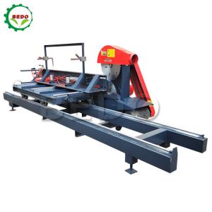 Efficient Dust Collection Wood Cutting Table Saw Machine Portable Band Sawmill 3000rpm