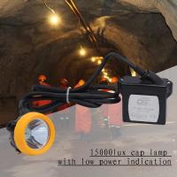 China Explosionproof Portable Led Miners Light 1 Watt 6.6ah Rechargeable on sale