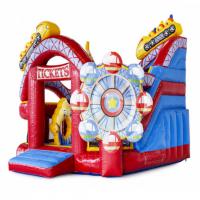 China 0.55mm Pvc Tarpaulin Inflatable Bouncer Combo inflatable jumping castle on sale