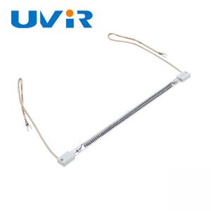 China SK15 Carbon Fiber Infrared Heating Lamp , 1100-2600 Degree Medium Wave Infrared Heater supplier