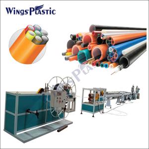 China Tubo del bacalao que hace que la máquina/la protuberancia plástica del tubo del bacalao alinea/que extrusor plástica del tubo wholesale