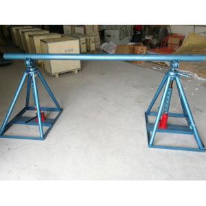 Jack Support Cable Drum Heavy Load Hydraulic Column Type Cable Reel Stand