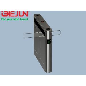 China Intelligent Speed Gate Turnstile Subway With IC / ID / Barcode Card Function supplier