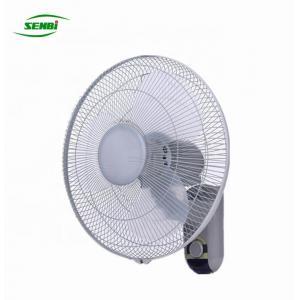 Silent Commercial Fans Wall Mounted , Air Cooling 16 Inch Wall Mount Oscillating Fan