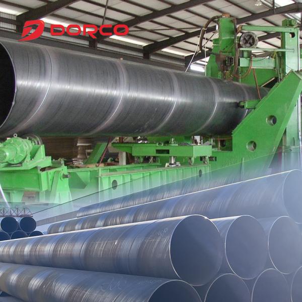 Stable Operation Spiral Welded Pipe Unit With Round Pipe Specifications Ranging From 219 To 3000mm