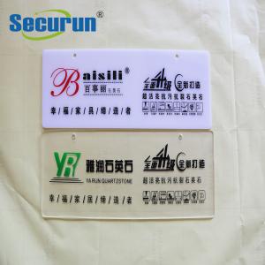 Backlit Photoluminescent Signage Engraved Plastic Signs With UV Printing