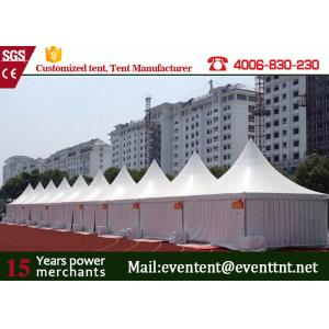 China Tente instantanée se pliante d'auvent, cadre résistant fait sur commande de belvédère pour le restaurant supplier