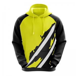 Custom Sublimation Pullover Hoodies For Sports Team Anti - Wrinkle